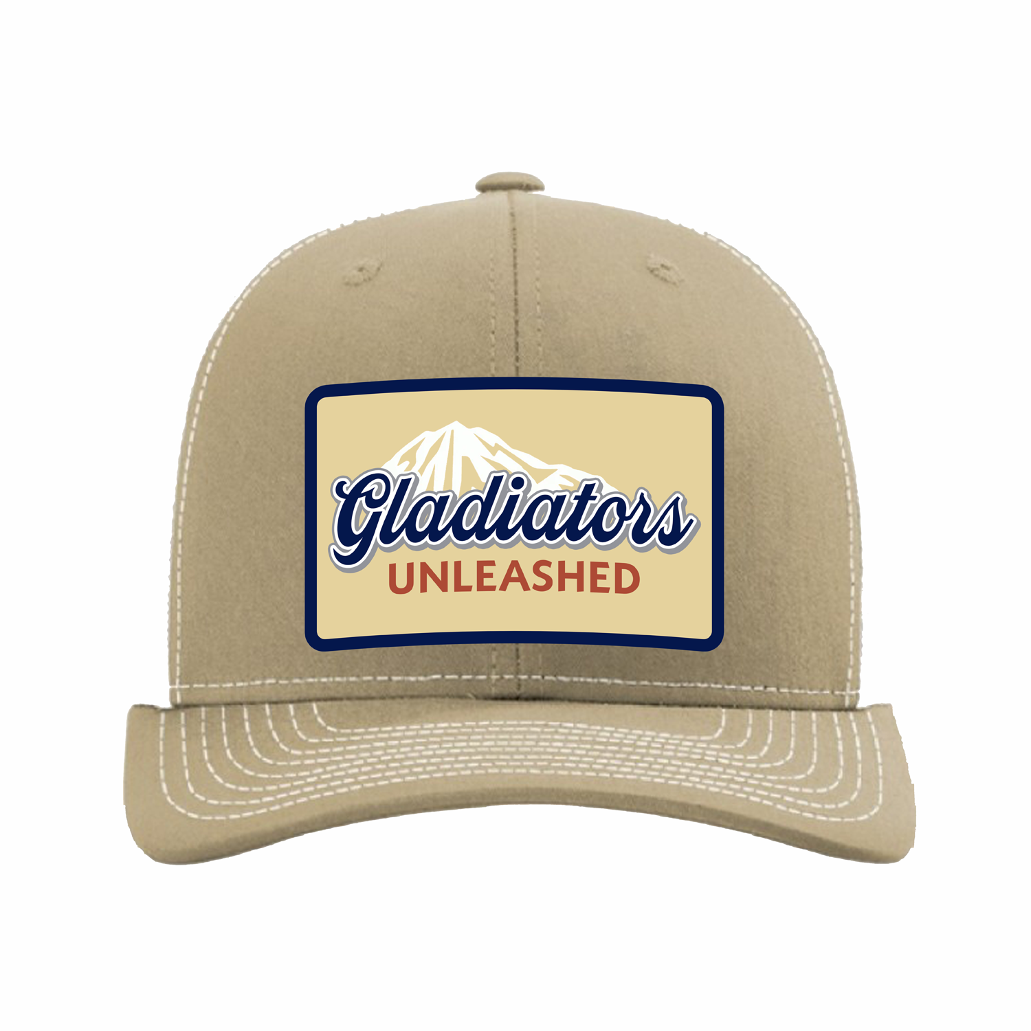 Cold as the Rockies Khaki Trucker Hat