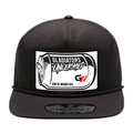 Can of Whoop-Ass Black Rope Hat